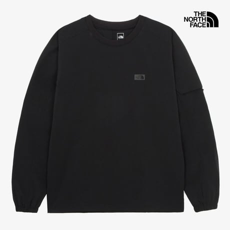 M'S FROST L/S R/TEE BLACK NM5MR02A