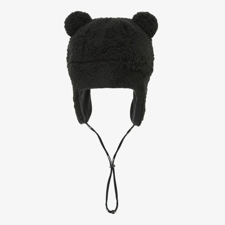 K'S ANY-MATE EARMUFF BEANIE JET BLACK NE3BR51T