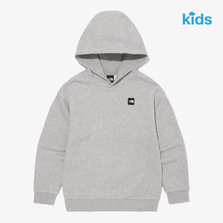 K'S MINI BOX LOGO HOODIE MELANGE GREY NM5PQ57T