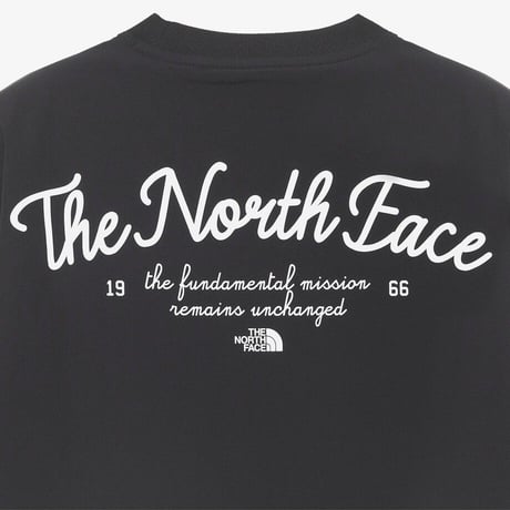 W'S ICE RUN S/S R/TEE BLACK NT7UR36J