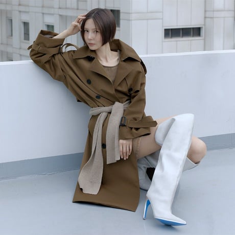 W'S STRATA TRENCH COAT JAVA NC2HS80B
