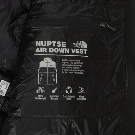 M'S NUPTSE AIR VEST (RDS) BLACK NV1DS54A