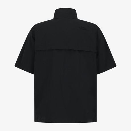 ICEPULSE S/S ZIP UP BLACK NT7KS01J