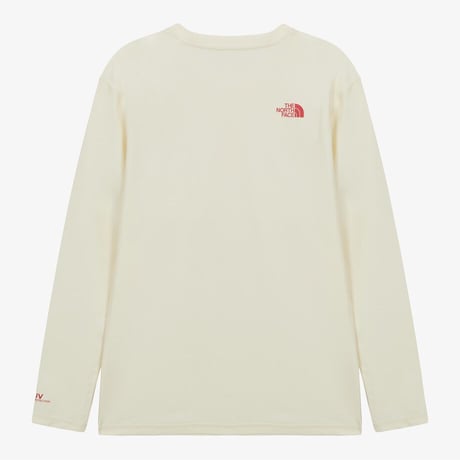 W'S SURF L/S RASHGUARD CREAM NT7TS32B