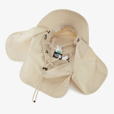 CAMP WEBBING SHIELD HAT LIGHT BEIGE NE3HR07B