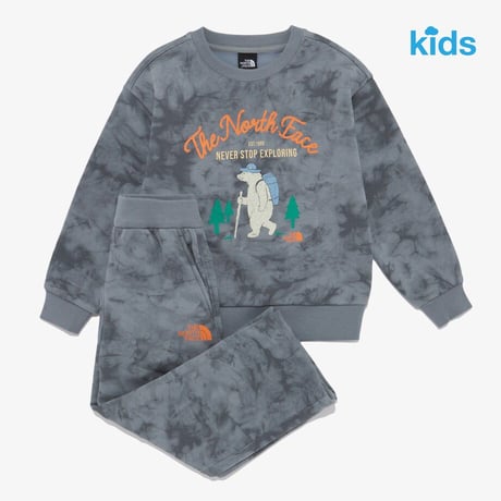 K'S TRAILMATE SWEAT SET CHARCOAL GREY NM5MR60S