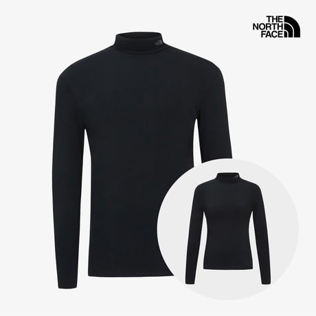 VAIL L/S TURTLE NECK BLACK NT7XR69A