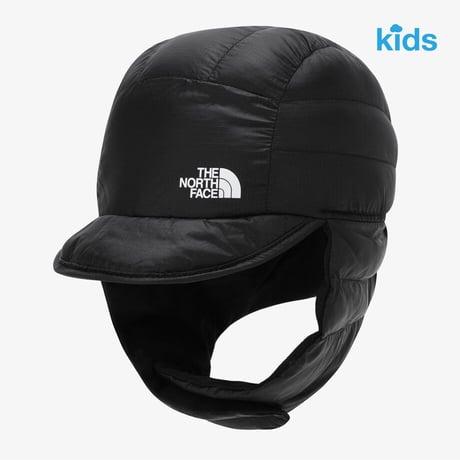 K'S MATIER T-BALL EARMUFF CAP BLACK NE3CS55R