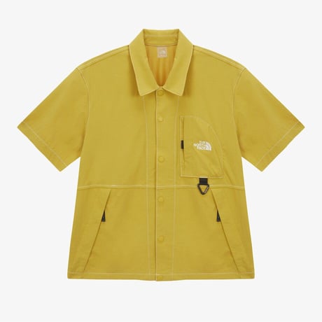 PEAKHILL S/S SHIRTS MUSTARD NH8SS01C
