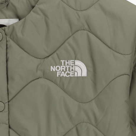 W'S FLOW HEAT JACKET OFF GREEN NJ3NR81