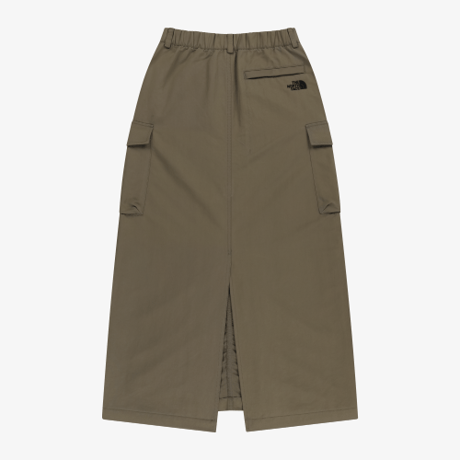 W'S SELMA SKIRT GRAYISH KHAKI NK6NS32L
