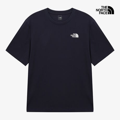 M'S COTTON BASIC S/S R/TEE MIDNIGHT NAVY NT7US03D