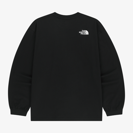 ESSENTIAL L/S R/TEE BLACK NT7TS02J