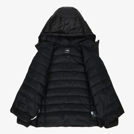 M'S MATIER DOWN HOODIE (RDS) JET BLACK NJ1DS52F