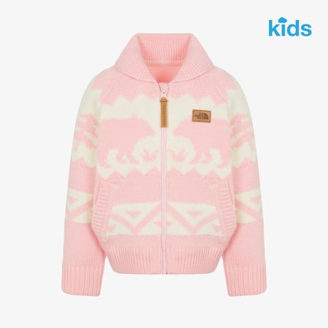 K'S COWICHAN CARDIGAN INDIAN PINK NJ5SR52V