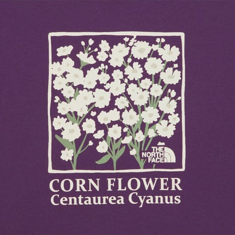 W’S FLORET S/S R/TEE PURPLE NT7UR32B