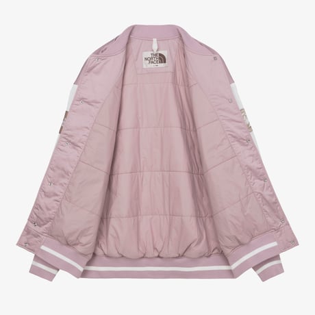 PLAYER VARSITY JACKET PALE PINK NJ3NQ60L