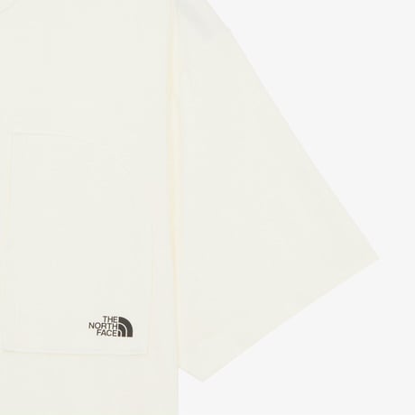 UNI CHEST POCKET R/TEE CREAM NT7UR53B