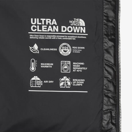 W'S GLENX DOWN JACKET (RDS) BLACK NJ1DS82J