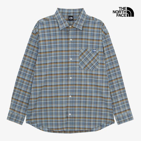 M’S PLID SHIRTS DEEP BLUE NH8LR02A