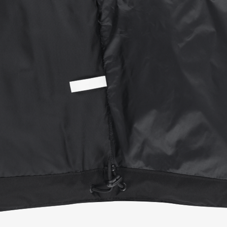 DEMI DOWN JACKET (RDS) BLACK NJ1DR62J
