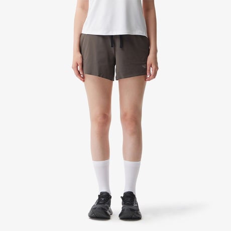 W'S PACE-ON 4" SHORTS DEEP TAUPE NS6NS39B