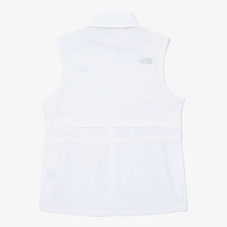 W'S AIRY LONG VEST WHITE NV5VQ30C