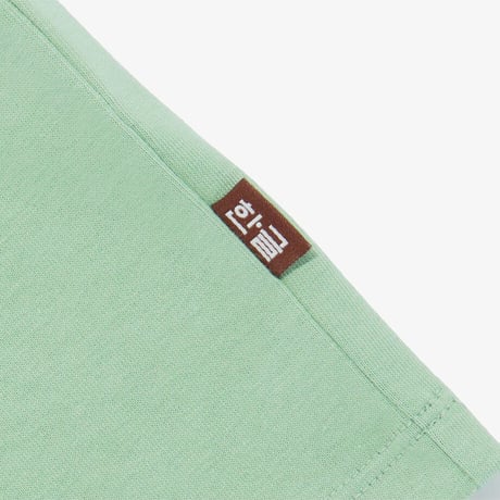 K'S TNF HANGEUL S/S R/TEE 2 PISTACHIO GREEN NT7UR29T