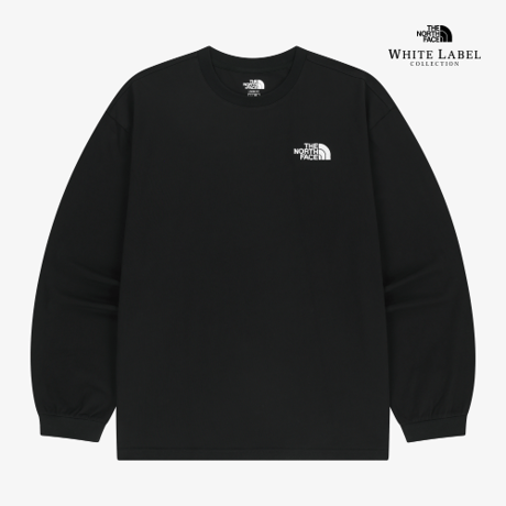 ESSENTIAL L/S R/TEE BLACK NT7TS02J