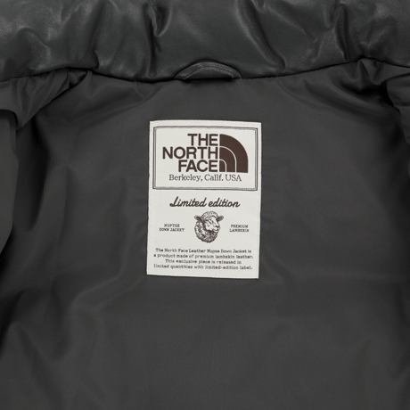 【数量限定】LEATHER NUPTSE JACKET (RDS) BLACK NJ1DR54