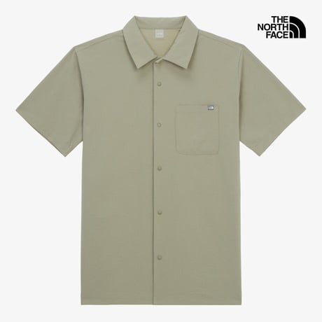 M'S PUMICE S/S SHIRTS SLATE KHAKI NH8SR00D