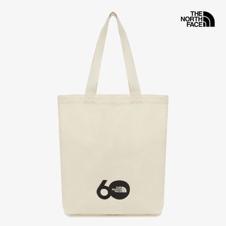 TNF 60TH ANNIVERSARY COTTON TOTE VANILLA NHN2PS368B