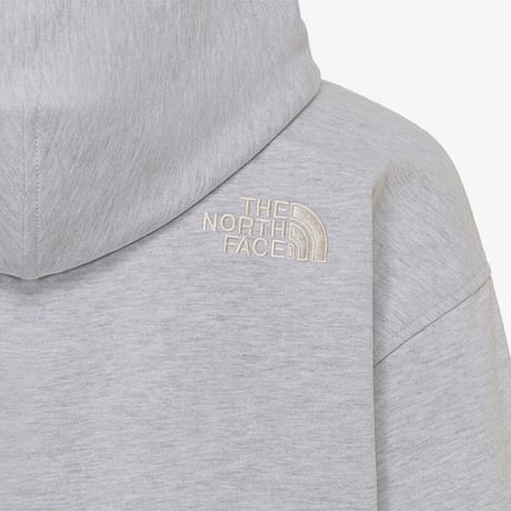 ESSENTIAL HOOD ZIP UP MELANGE GREY NJ5JR02K