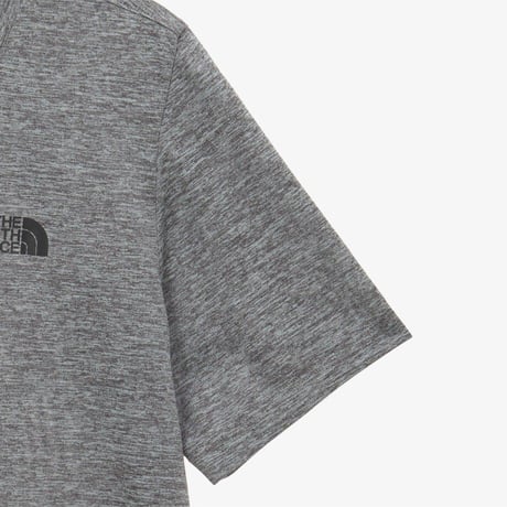 W'S RECOVERY S/S R/TEE MELANGE GREY NT7US38A