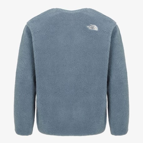 TEDDY FLEECE CARDIGAN GRAYISH BLUE NJ4FR57C