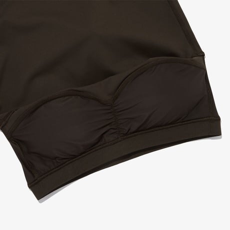 W'S SWAY SEMI CROP TOP CHOCOLATE NU9ER36B