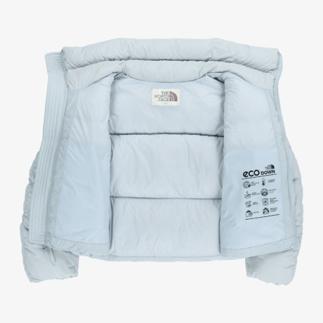 W'S FLOATY DOWN JACKET (RDS) LIGHT BLUE NJ1DR93M