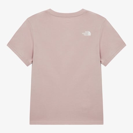 W’S COTTON BASIC S/S R/TEE GRAYISH PINK NT7US30D