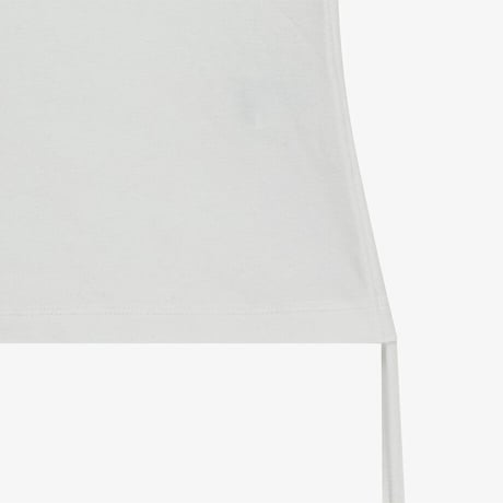 W'S SHIRRING L/S R/TEE OFF WHITE NT7TR80K