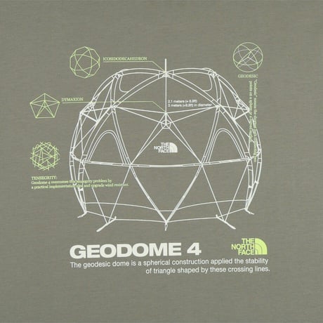 GEODOME L/S R/TEE SLATE NT7TS01L