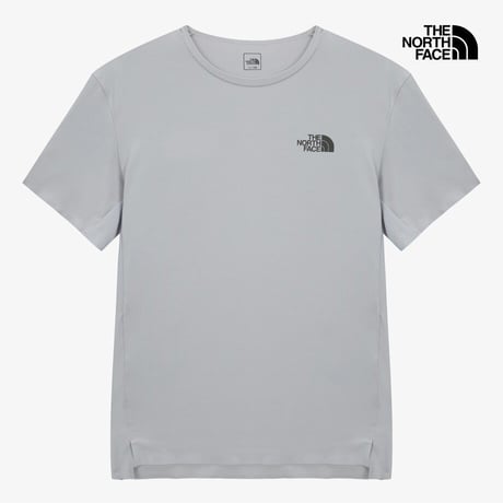 M'S PACE-ON S/S R/TEE STONE GRAY NT7US15C