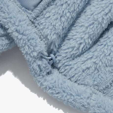 COMFY ALPHA FLEECE ZIP UP POWDER BLUE NJ4FP57