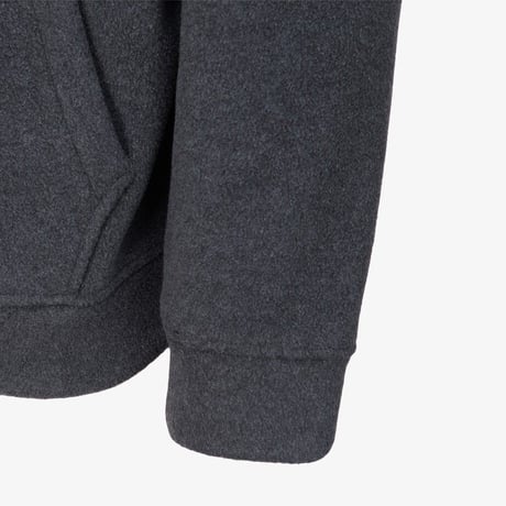 M'S FURRY EX FLEECE HOODIE HEATHER GRAY NJ4FS62B