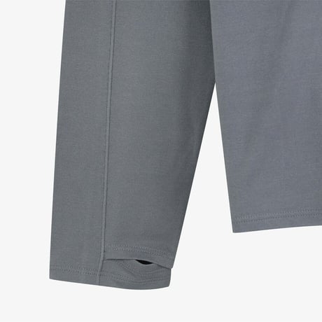 VARIX L/S R/TEE STEEL GRAY NT7TS56K