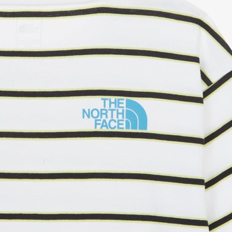 K'S GLEN STRIPE L/S R/TEE WHITE NT7TR04S