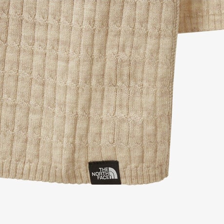 DELIGHT WOOL SHAWL BEIGE NA5IR82C