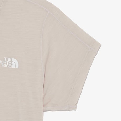 W'S MERINO BREEZE S/S R/TEE WHITE SAND NT7UR31B