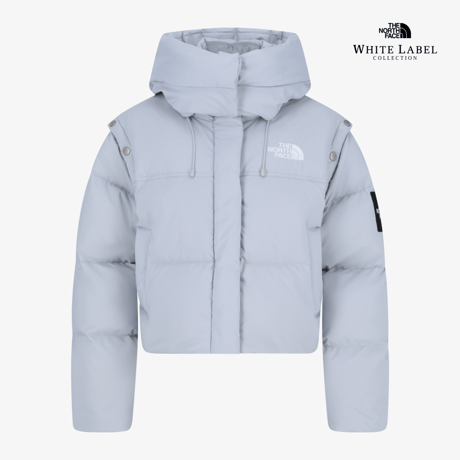 【ベスト分離可能】W'S NOVELTY NUPTSE DT JACKET (RDS) ICE GREY NJ1DR86K