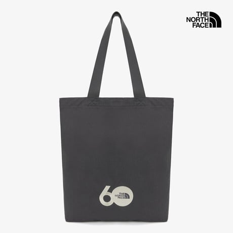 TNF 60TH ANNIVERSARY COTTON TOTE DARK CHARCOAL NHN2PS368A