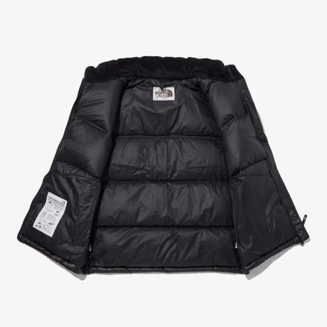 NOVELTY NUPTSE DOWN VEST (RDS) BLACK NV1DR50J